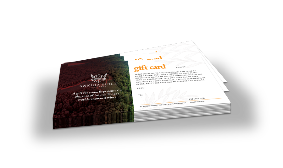 Ankida Winery Gift Cards